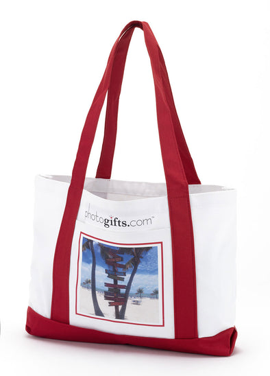 Boat Photo Tote Bags