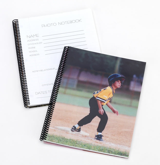 Notebook Photo Card Photo Cover Notebook – Photogifts.com